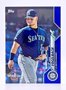 2020 Topps Opening Day Blue Foil #198 Dan Vogelbach PR 2020 Seattle Mariners - Picture 1 of 2