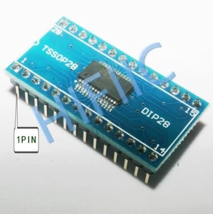 1PCS WM8731SEDS WM8731S ON DIP28 ADAPTER - Picture 1 of 1