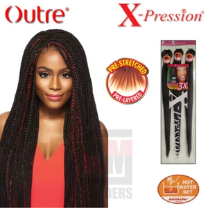 Xpression Braid Outre 52" Ultra Braid Hair 3X Pre Stretched EZ Braid - Picture 1 of 5