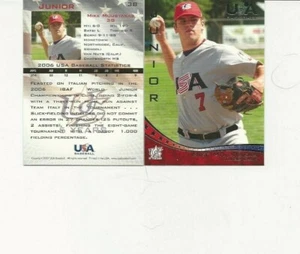2007 UD USA MIKE MOUSTAKAS #38 ( NR. NEUWERTIG/NEUWERTIG) - Bild 1 von 1