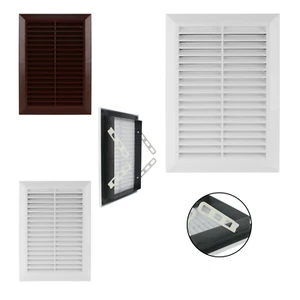 Rejilla de ventilación de protección contra insectos plástico 138 x 208 mm barras de fijación brida - Imagen 1 de 15