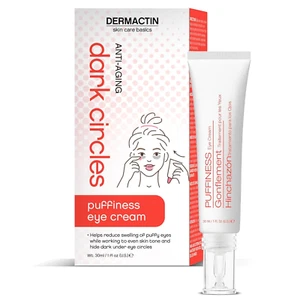 Dermactin Anti-Aging Dark Circles Puffiness Eye Cream 1 oz. - Picture 1 of 12