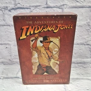 The Adventures of Indiana Jones Trilogy DVD Collection Box Set w/ Bonus - Picture 1 of 6