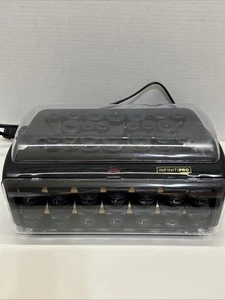 Infiniti Pro Hot Curlers Conair Instant Heat 20 Ceramic Flocked Rollers & Clips - Picture 1 of 7