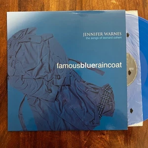 Jennifer Warnes - Famous Blue raincoat Impex 180g Blue Vinyl LP #0941 - Picture 1 of 5