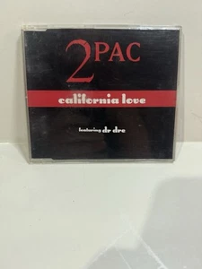 2 PAC FT DR DRE CALIFORNIA LOVE 4 Track CD Single DEATH ROW RECORDS - Picture 1 of 3