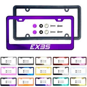 Nuevo Grabado Láser Personalizar Marco de Placa de Acero Inoxidable Tapas de Metal-EX35 - Imagen 1 de 129