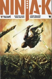 Ninja-K 6 Valiant 2018 NM- Christos Gage Variant Ninjak RARE NM 9.6 - Picture 1 of 2