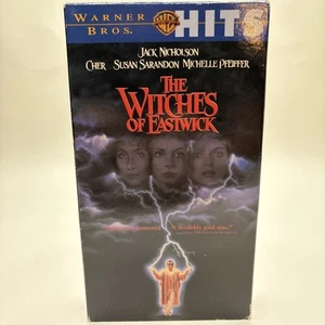 The Witches of Eastwick (VHS Tape, 1987) Jack Nicholson Comedy Fantasy Tested - Foto 1 di 7