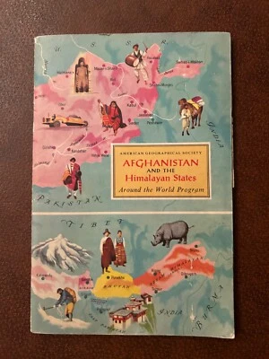 American Geographical Society Around The World Program Afghanistan Himalayan Sta - Image 1 of 4