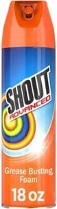 Shout Advanced Grease Busting Foam, Laundry Stain Remover for Oil and 18oz Can - Picture 1 of 2