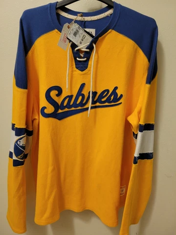 Buffalo Sabres Sweatshirt - NHL Vintage Retro Throwback Sweater CCM - Size XXL Cover