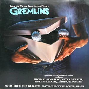 Gremlins - 7 Cut Mini Album; Vinyl LP 12" (1984) Geffen Records GHSP 24044Y; VG+ - Imagen 1 de 4