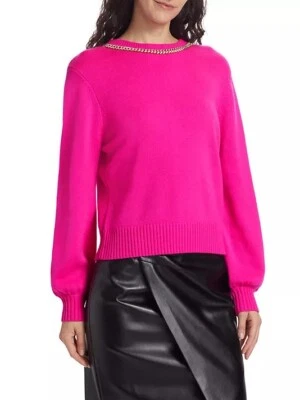 S365 Generation Love  Jake Merino Wool Hot Pink Sweater Size XS - Image 1 of 4