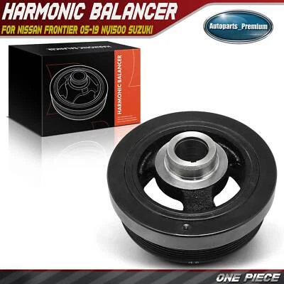 Engine Harmonic Balancer for Nissan Frontier 05-19 NV1500 Suzuki Equator 09-12 - Image 1 of 4