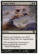 MTG  1X Plague Wind SP 8th FOIL