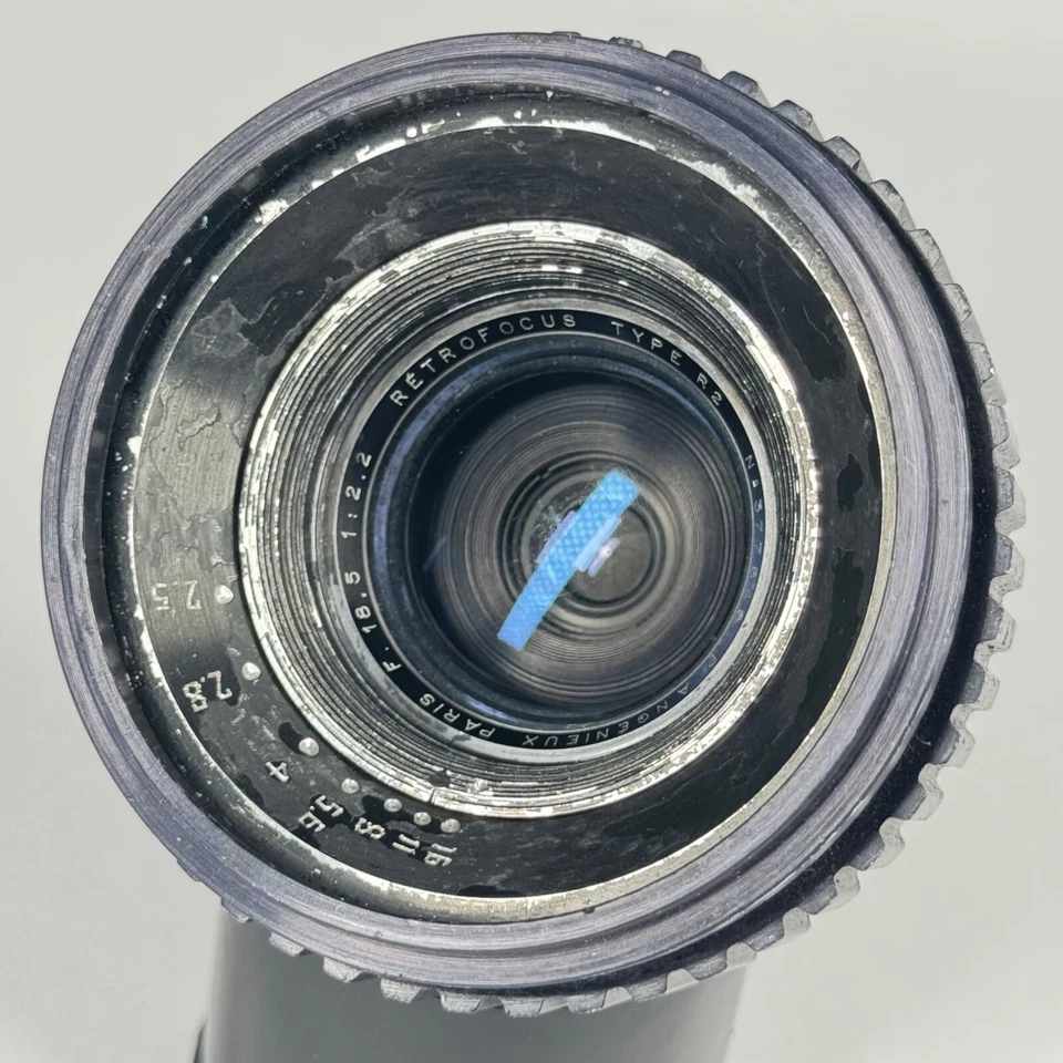 P. Angenieux Paris 18,5 мм f/2.2 ретрофокус R2 широкоугольный кинообъектив - Изображение 1 из 4
