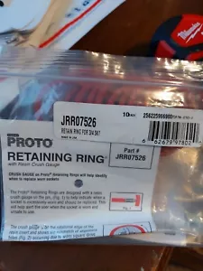 PROTO Resin Pin Impact Socket 3/4in Retaining Pin,1-5/8" ID, JRR07526 - Picture 1 of 4