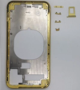 SCOCCA TELAIO CORNICE FRAME IPHONE 11 GIALLO GOLD GIALLA - Foto 1 di 4