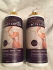 2 PCs lot of skin lab collagen firming body lotion 29.3 oz with vitamin C 