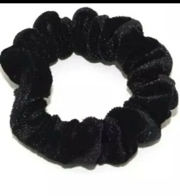 New Fashion Luxury Soft Feel Velvet Hair Scrunchie Ponytail Donut Grip Loop - Image 1 of 4