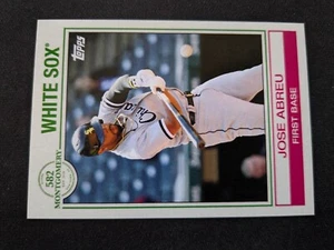 Tarjeta de béisbol 2022 Topps Montgomery Club # 11 José Abreu - Medias Blancas de Chicago - Imagen 1 de 3