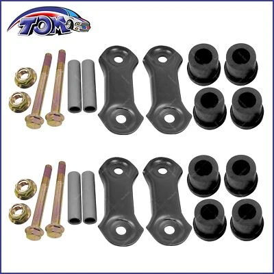 Grillete de resorte de hoja trasero izquierdo y derecho 2 piezas para Jeep Wrangler 1987-1995 722-203  Foto 1 de 4