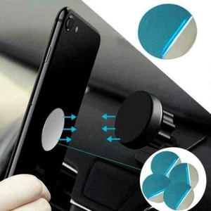 1PCS Strong Magnetic Metal Plate For Magnetic Car Holder Phone Mount Attach D7A5 - Photo 1 sur 8