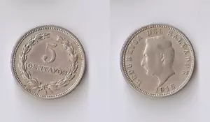 El Salvador 5 centavos 1916 Francisco Morazán - Imagen 1 de 1