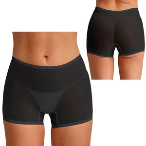 Mens Sexy Underwear Mesh Boxer Briefs See Through Pouch Thongs Underpants Shorts - Picture 1 of 66