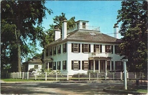 Postal de la Casa del Capitán Cape Cod Paseo de la Viuda sin publicar - Imagen 1 de 2