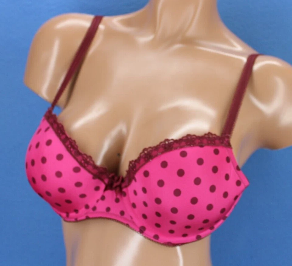 Sujetador Balconette B. tent'd 953191 Parisienne Forrado con Aros Talla 34C #E2548 Foto 1 de 4