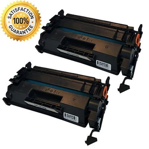 2pk black ink toner cartridge fit HP 26A CF226A LaserJet Pro MFP M426fdw M402d - Picture 1 of 4