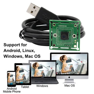26*26mm Mini USB Camera Module support 640x480 0.3MP Webcam w/ 45 degree Lens - Picture 1 of 7