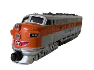 Western Line No. 1895 Pull Back Die Cast 7" Train Engine Shing Fat Huiyang '103 - Picture 1 of 10