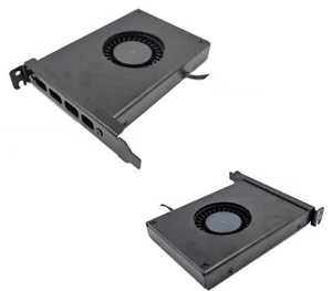 PCI chassis Case heat sink Cooling side blower GPU Cooler 4Pin fan with 12cm/8cm - Picture 1 of 10
