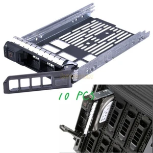 10X 3.5" SAS SATA Tray Caddy For Dell F238F Poweredge R410 R610 R710 T410 T610 - Afbeelding 1 van 7