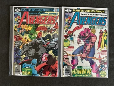 Lote de 2 cómics de Marvel 1979 The Avengers #188 y 189 Byrne Foto 1 de 4