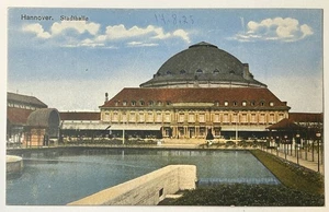 Hannover Stadthalle Germany Postcard No. 143 c.1925 Hand-Colored Unused - Picture 1 of 2