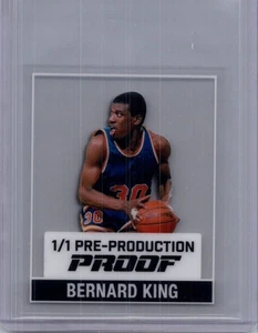 Bernard King 2025 Foglia Nazionale 1/1 Prova di Pre Produzione - Foto 1 di 1