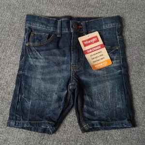 Wrangler Slim Fit Straight Max Flex Shorts Boy Size 4 Regular Waist 23 Inseam 5 - Picture 1 of 10