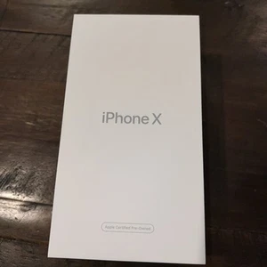 Apple iPhone X BOX ONLY Space Gray (64GB) - Zdjęcie 1 z 5