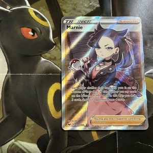 Marnie (Full Art) Ultra Rare SWSH01: Sword & Shield Base Set 200/202 NM - Picture 1 of 4