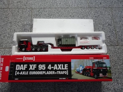 WSI DAF Schwerlast Tieflader MAMMOET mit Ladung in OVP in 1:50 - Bild 1 von 4