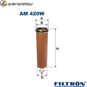SEKUNDÄRLUFTFILTER AM 420W FÜR DAF INTERNATIONAL HARV. C/CM/-Series1455 FENDT - Bild 1 von 8