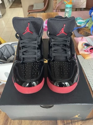 NIKE AIR JORDAN MARS 270 "PATENT BRED" NEGRO-GIMNASIO ROJO TALLA 11 ¡RARO! [CD7070-006] Foto 1 de 4