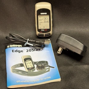 Garmin Edge 205 Cycling GPS Handheld Computer Bicycle Bundle - Picture 1 of 3