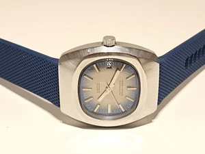 VINTAGE RARE 37mm TWO TONE DIAL MEN'S GERMANY ST.STEEL AUTOMATIC WATCH"OSCO"21J. - Picture 1 of 14