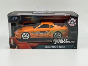 Fast And Furious Toyota Supra Brian's 1/32 Jada 97345 nuova scatola originale - Foto 1 di 3