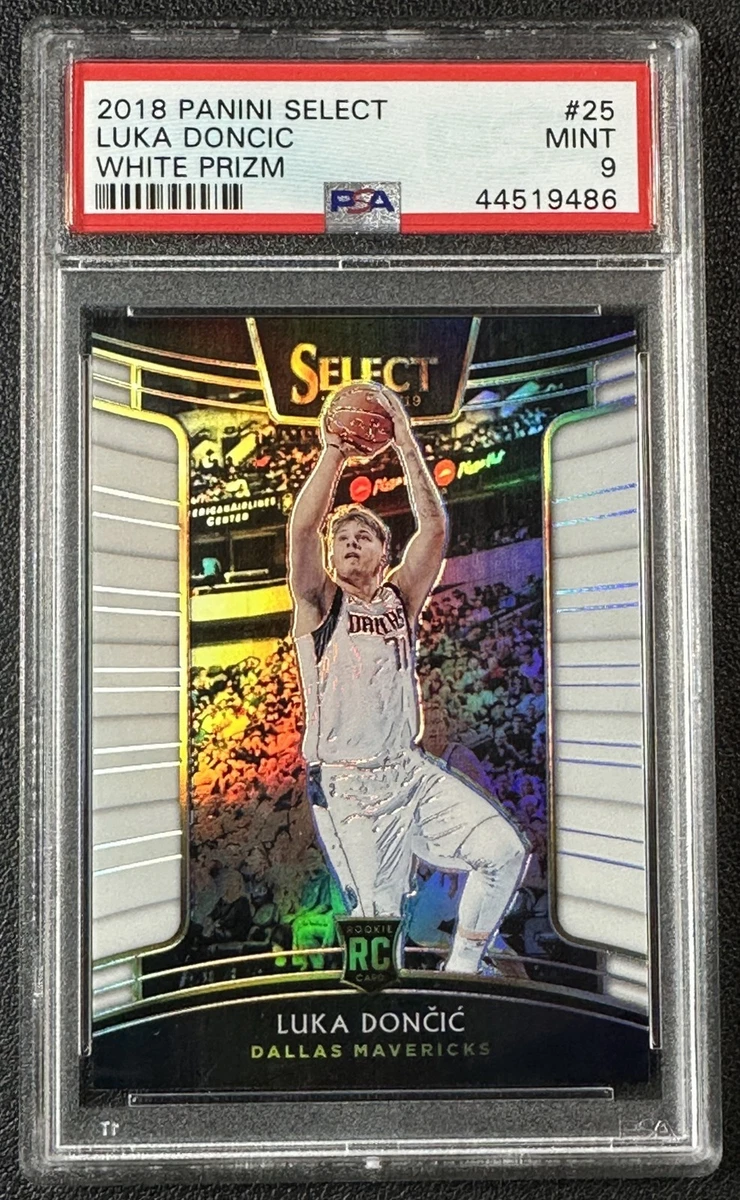 2018-19 Panini Select ドンチッチ Doncic RC Luka Doncic Rookie Card 2018-19 Panini Select Scope Prizm #122 PSA